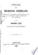 Compendio de gramatica castellana