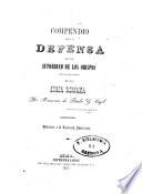 Compendio de la defensa de la autoridad de los obispos contra las pretensiones de la Curia romana
