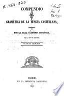 Compendio de la gramática de la lengua castellana