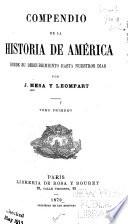 Compendio de la historia de América desde su descubrimiento hasta nuestros días