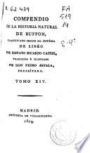 Compendio de la historia natural de Buffon, clasificado según el sistema de Linneo