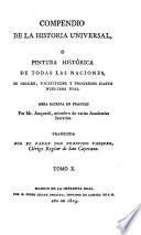 Compendio de la historia universal, o, Pintura histórica de todas las naciones