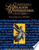 compendio de Legislacion Universitaria