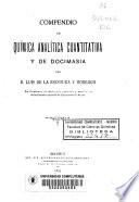 Compendio de química analítica cuantitativa y de docimasia