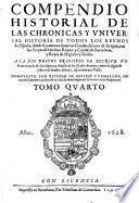 Compendio historial de las chronicas y universal historia de todos los reynos de España
