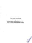 Compendio histórico del Concilio III Mexicano, o índices de los tres tomos de la colección del mismo concilio