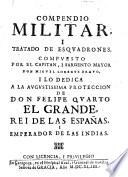Compendio Militar, I Tratado De Esqvadrones