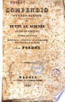 Compendio ovvero Saggio di tutte le scienze ad uso de' fanciulli [di] Formey