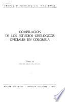Compilación de los estudios geológicos oficiales en Colombia