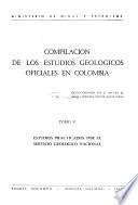 Compilación de los estudios geológicos oficiales en Colombia