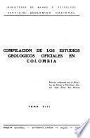 Compilación de los estudios geológicos oficiales en Colombia