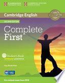 Complete First Student's Book without Answers with CD-ROM