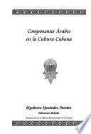 Componentes árabes en la cultura cubana
