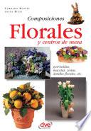 Composiciones florales y centros de mesa. Guirnaldas, macetas, cestas, detalles florales, etc