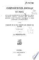 Composiciones jocosas en prosa de los señores Hartzenbusch, Ayguals de Izco, Bibot, Villergas, Bonilla, Lafuente (Fray Gerundio), Príncipe, López Pelegrín (Abenamar), y otros escritores contemporáneos o sea Colección de lo más selecto que se publicó en La Risa