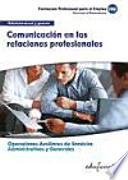 Comunicación en las relaciones profesionales