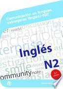 Comunicación en lenguas extranjeras (Inglés) N2