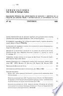 Comunicaciones - Universidad de Chile, Departmento de Geología