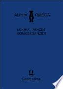 Concordancía Calderoniana / Konkordanz zu Calderón. Teil III: Dramas