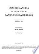 Concordancias de los escritos de Santa Teresa de Jesús: M-Z