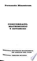 Concordato, matrimonio y divorcio