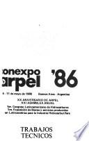 Conexpo ARPEL '86, 4-11 de mayo de 1986, Buenos Aires, Argentina: Administración, informática
