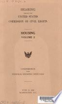 Conference with Federal housing officials, June 10, 1959