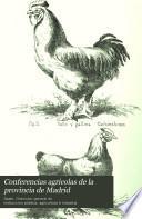 Conferencias agricolas de la provincia de Madrid