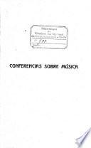 Conferencias sobre música