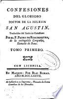 Confesiones del glorioso doctor de la Iglesia San Agustin
