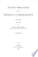 Confessonario mas breve en lengua cumanagota