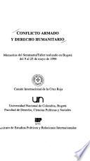 Conflicto armado y derecho humanitario