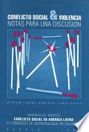 Conflicto social y violencia
