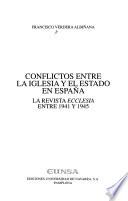 Conflictos entre la Iglesia y el estado en España