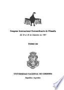 Congreso Internacional Extraordinario de Filosofía