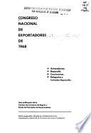 Congreso Nacional de Exportadores de 1968