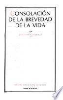 Consolación de la brevedad de la vida