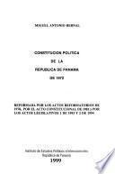 Constitución política de la República de Panamá de 1972