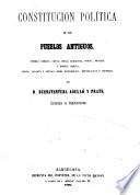 Constitución política de los pueblos antiguos, etc