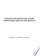Constitución política del estado
