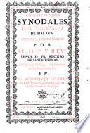 Constitvciones synodales del obispado de Malaga