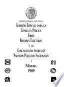 Consulta pública sobre reforma electoral