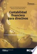 Contabilidad financiera para directivos