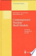 Contemporary Nuclear Shell Models
