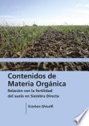 Contenidos de materia orgánica