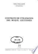 Contrato de utilización del buque