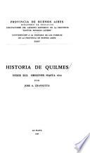 Contribución a la história de los pueblos de la Provincia de Buenos Aires