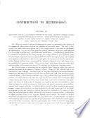 Contributions to Meteorology
