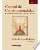 Control de constitucionalidad: Colombia y República de Nueva Granada, 1821-1860
