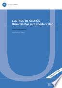 Control de gestión. Herramientas para aportar valor (3.ª edición)